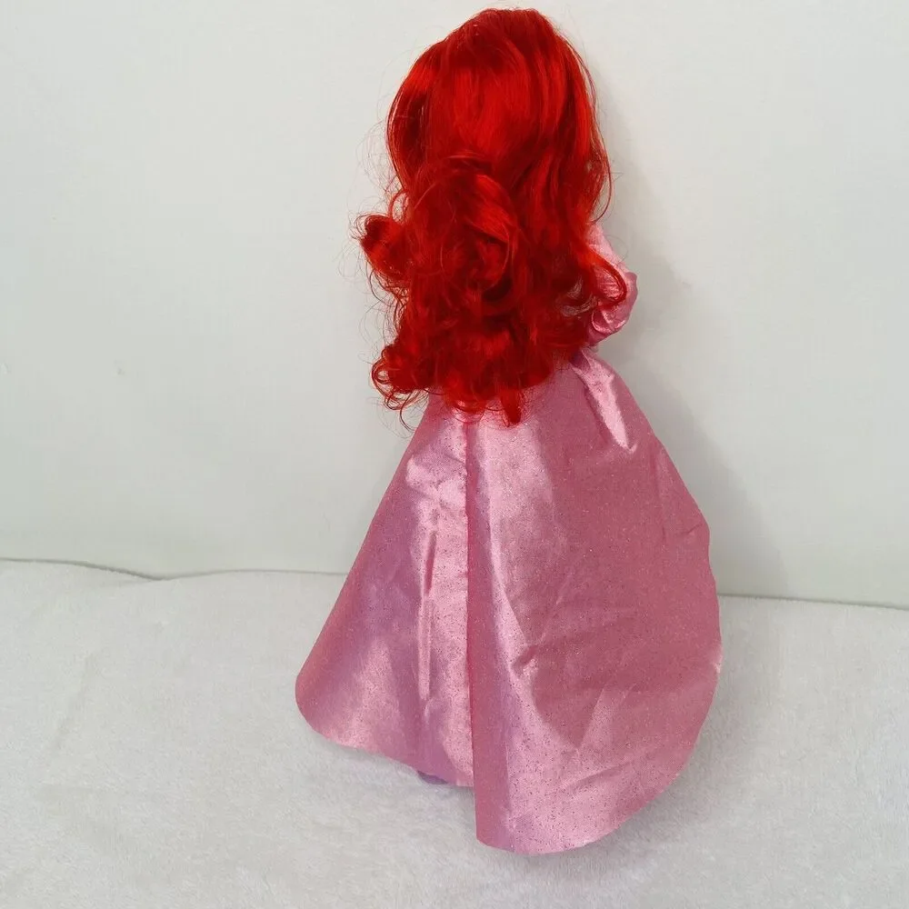 Disney Princess Ariel Belle Style Series Doll Lot 2 Set Eyelashes Shoes Mermaid